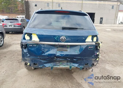 2021 Volkswagen Atlas 3.6L V6 Se W/Technology from USA, damaged, VIN 1V2KR2CA6MC538557